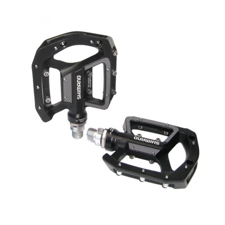 Pedal-MTB PD-GR 500 plate-forme noire sans réflecteurs