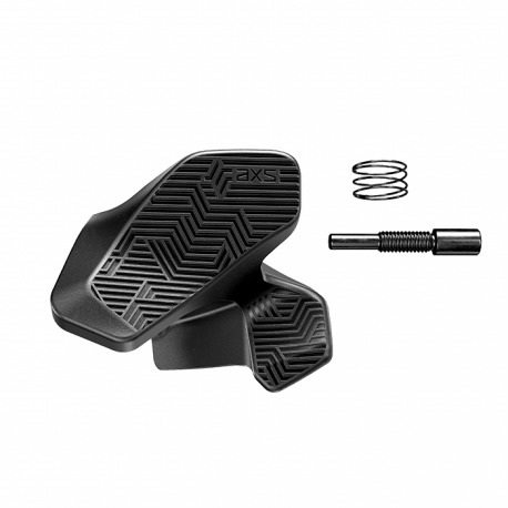 Contrôleur Sram AXS Rocker, droit noir, ressort/levier/boulon rotatif.