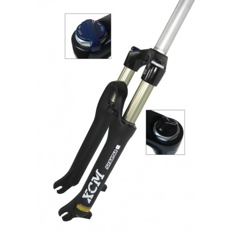 Fourche-SR SF18 XCM JR-Air-SL-HLO 20"x 2.2 Noir 1.1/8" SL 255mm A-Head