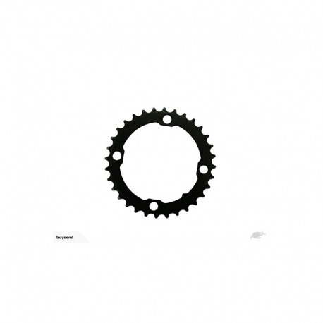 Plateau VTT 32 dents V7 104mm BCD, acier, noir