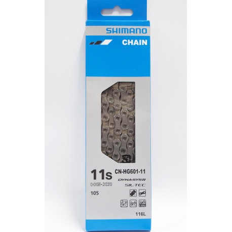 Chaîne Shimano CNHG601 Q 116 maillons 11v., avec maillon de fermeture