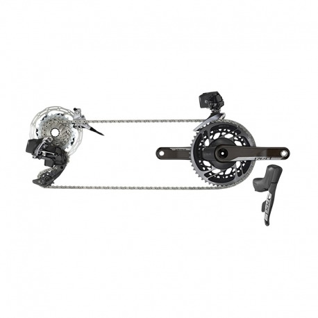 Gear set group Sram Red e-Tap AXS1xD1 elec.HRD,hid.Disc,change+bat,SH,160Rotor