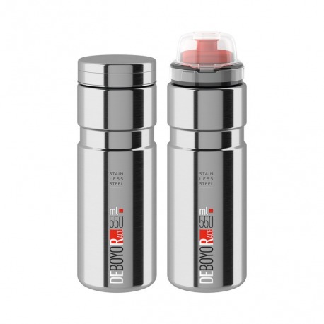 Bidon isotherme Elite Deboyo Race 550ml, argent