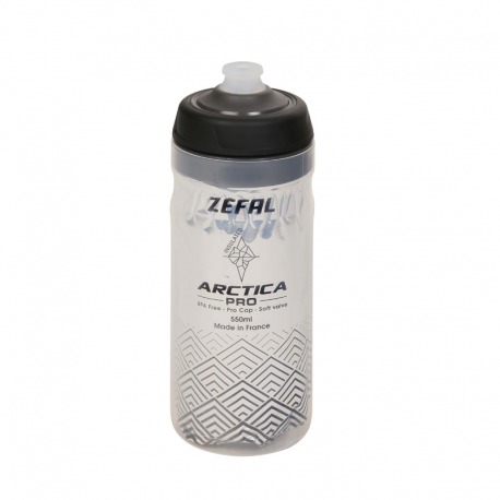 Gourde Zefal Arctica Pro 55 550ml argent-noir