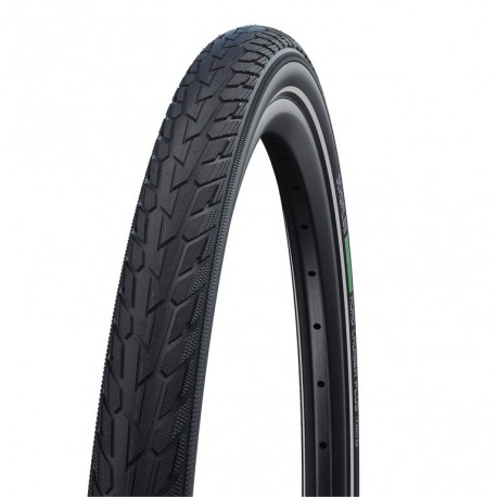 Pneu Schwalbe Road Cruiser HS484 Vert 24x1.75" 47-507 noir-TSkin KGuard SBC