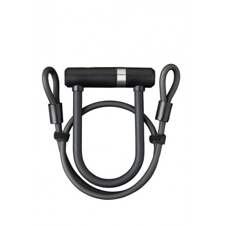 Antivol U AXA Newton Mini Pro+câble longueur anse140mm, anse diam. 17mm