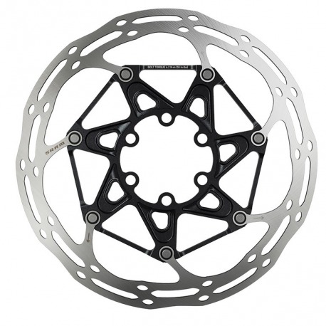 Disque de frein Sram Rotor Centerline Ø180 mm noir 2 pièces, CenterLock, Arrondi