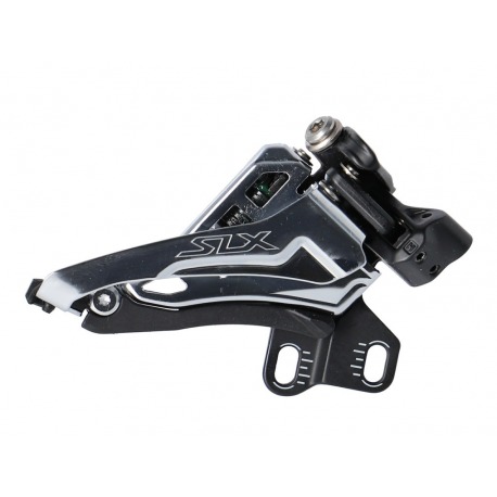 Dérailleur avant Shimano SLX Side Swing FDM7100E6, traction avant, 66-69° type E