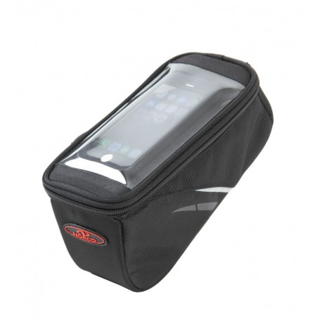Sac pour smartphone Norco Frazer noir, 21x12x10cm, avec adaptateur