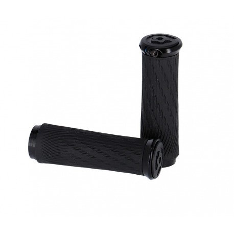 poing c. vis de sécurité p. Grip Shift 100mm noir c. serrage noir+End Plung