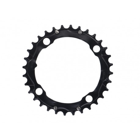 Plateau VTT 32 dents V7 104mm BCD, aluminium, noir