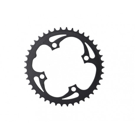 Plateau Singlespeed 42t 104mm BCD, 3mm, aluminium, noir