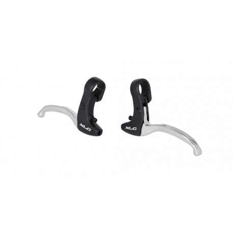 XLC Shift Lever Set BL-V13 alum., noir/argent pour frein à tambour