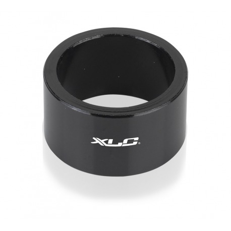 XLC A-Head Spacer noir 20mm, 1 1/8"