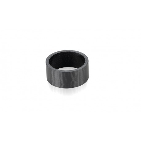 XLC A-Head Spacer noir 20mm, 1 1/8", carbone