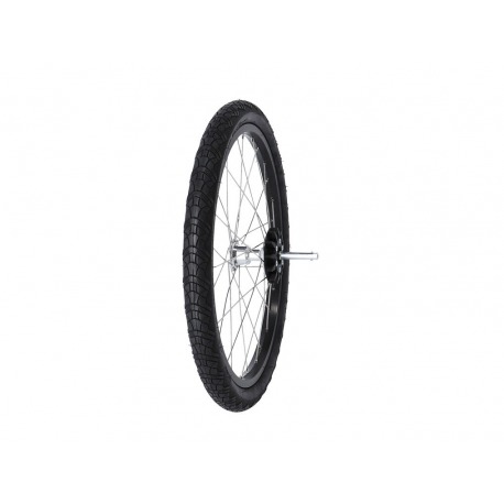 Roue 20" avec cache gauche, unité pour XLC/535/737/Kid1+2 avec axe traversant 08-12