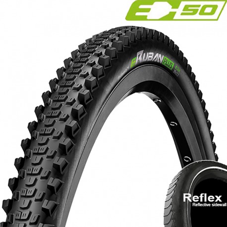 Pneu Continental e-Ruban Plus 27 5x2.30" 58-584 neg/noir-Skin Reflex