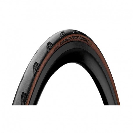Pneu souple Continental Grand Prix 5000. 28" 700x25C 25-622 ne/transparent Peau