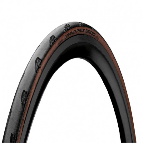 Pneu souple Continental Grand Prix 5000. 28" 700x28C 28-622 ne/transparent Peau