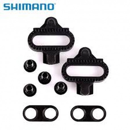 Jeu de cales Shimano SM-SH51 SPD noir, dégagement simple