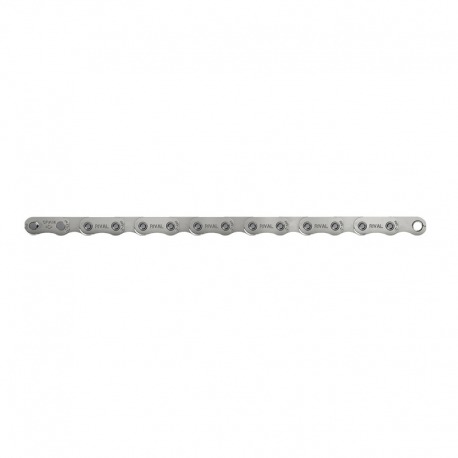 Chaîne Sram Rival D1 Flattop, 120 maillons, avec Powerlock, 12 vitesses, argent