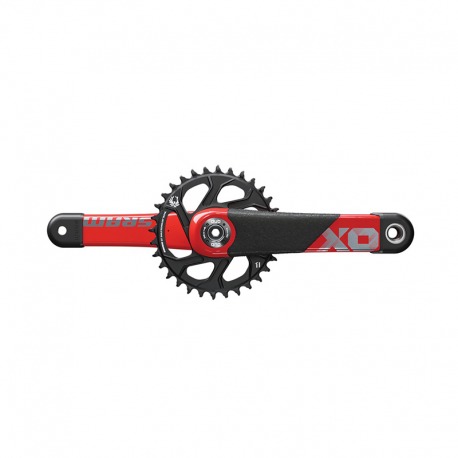 Manivelles Sram X01 DH DUB83 165mm 10/11-s. sans axe DUB,ne, 34 Z., X-SYNC2, DM