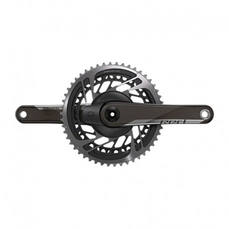 Pédalier SRAM Red AXS D1 Quarq DUB Powerm. sans axe DUB,165mm,48-35d.12-v.Yaw,DM