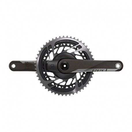 Pédalier SRAM Red AXS D1 Quarq DUB Powerm. sans axe DUB,167.5mm,48-35d.12-v.Yaw,DM