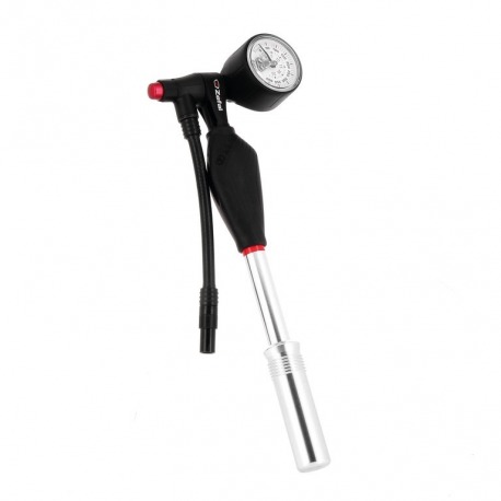Pompe à fourche suspendue Zefal Z-Shock jusqu'à 25 bar - argent/noir