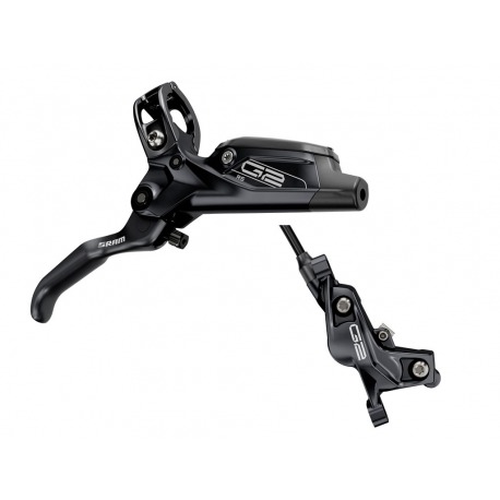 Levier de frein à disque Sram G2RS hid.MTB A2 Diff.Noir,RT sans disque,plomb.2000mm,alu