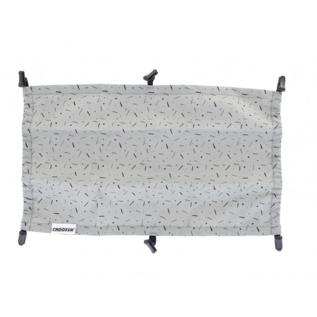 Pare-soleil de remorque Kid Keeke 1 pour Croozer Kid Keeke 1,gris,a p.2014
