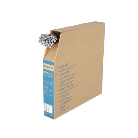 Câble de frein Shimano Niro, buse trans. Ø 1,6 mm 2050 mm 1 carton de 100 unités.