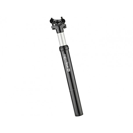 Tige de selle à suspension Ergotec PM-705N alum., noir, Ø31.6x350mm débattement 27mm