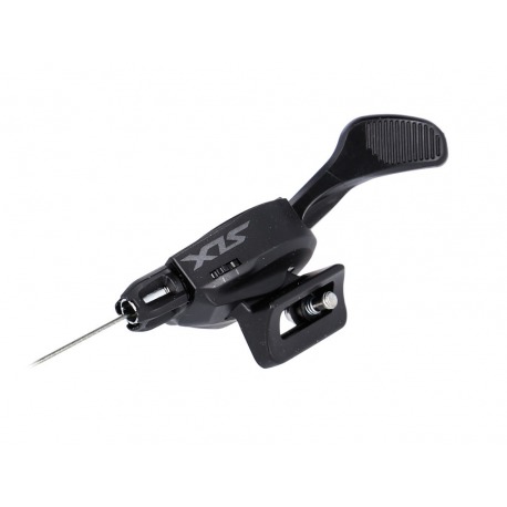 Levier de vitesses Shimano SLX SLM7100 2 vitesses, gauche, I-Spec EV Rapidfire, noir