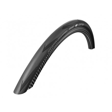 Pneu souple Schwalbe One HS462A. 26x1.00" 25-559 nég.-LSkin Evo VG WHSC