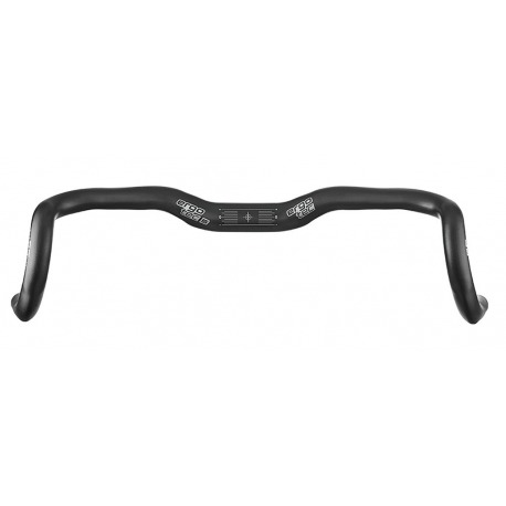 Guidon Ergotec RANDONNEUR ER-20 aluminium, Ø 31.8mm, 420/513mm noir 16°