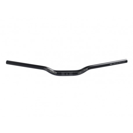 Guidon Ergotec H-Bar L alu., Ø 31.8mm, 660mm, noir/mat, 12°