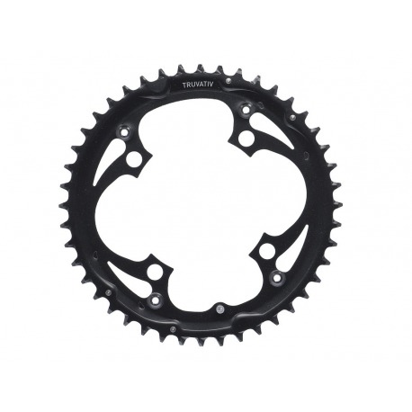 Plateau VTT 44T V4 104 Acier noir mat, 11.6215.015.000