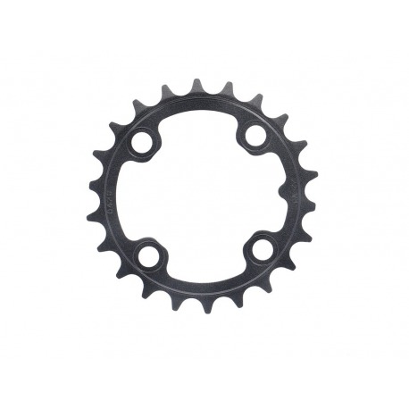 Plateau VTT 42 dents V3 104mm BCD, acier, noir