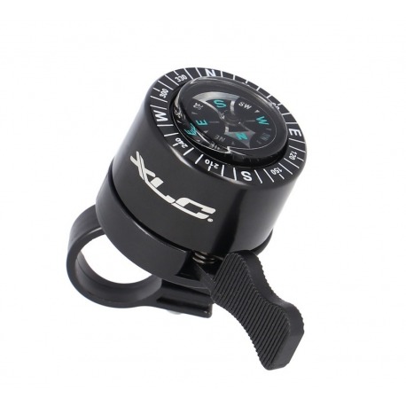 XLC mini cloche avec boussole DD-M36 noir