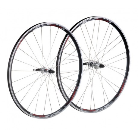 ROUE AVANT XLC WS-R03 RACING 28" ALUMINIUM ARGENT/NOIR/ROUGE