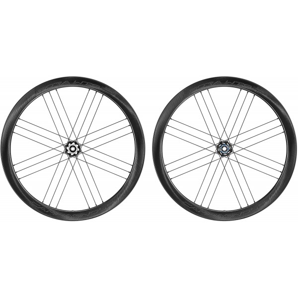 Jeu de roues 28" Bora WTO DB 45 Dark 2WF WH20-BOWTODFR45DK,Campa-Flk,RD+RT 9-12v.