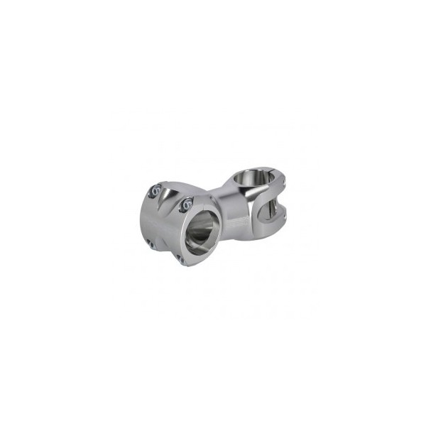 Potence Thomson Elite X4 A-Head argent 1-1/8" x 10° x 70mm x 31.8mm p. guidon