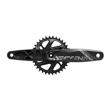 Truv.Desc.Downhill DUB83 Pédalier 170mm sans axe DUB,10-11v.alu.,ne,34d.X-Syn2,DM