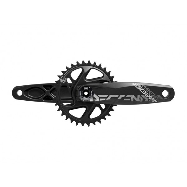 Truv.Desc.Downhill DUB83 Pédalier 170mm sans axe DUB,10-11v.alu.,ne,34d.X-Syn2,DM