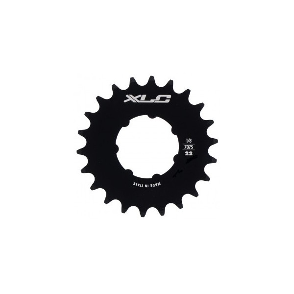 Pignon XLC Single Speed 1/8", 21 dents noir