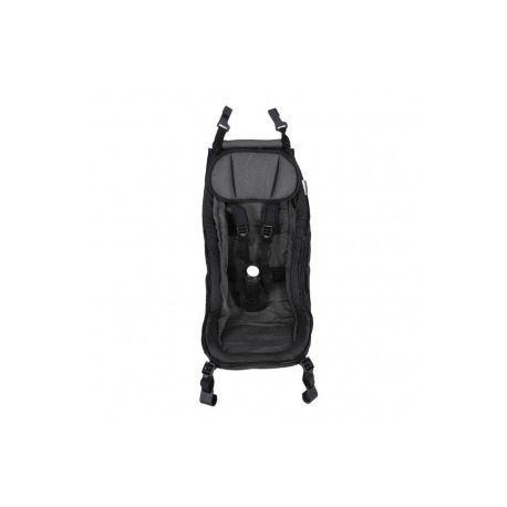 Siège bébé par ex. Remorque Croozer Kid c. Tissu Climatex, noir, à partir de 2014