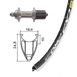 Roue arrière 700C 105...