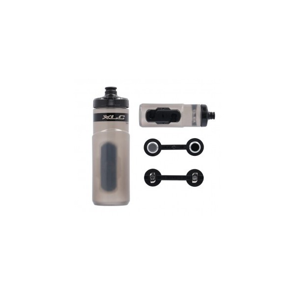 Set de flacons XLC MRS MY '21 MR-S12 600 ml, transparent, avec adaptateur Fidlock