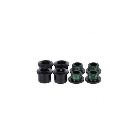 Jeu de vis pour plateau Sram X01/DH alu 11.6918.003.000, pédalier 4 trous, noir
